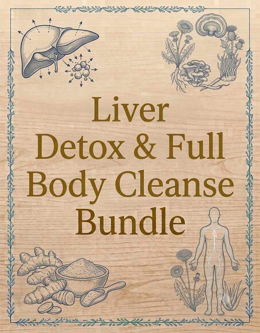 Juvenate Liver Detox & Full Body Cleanse Bundle